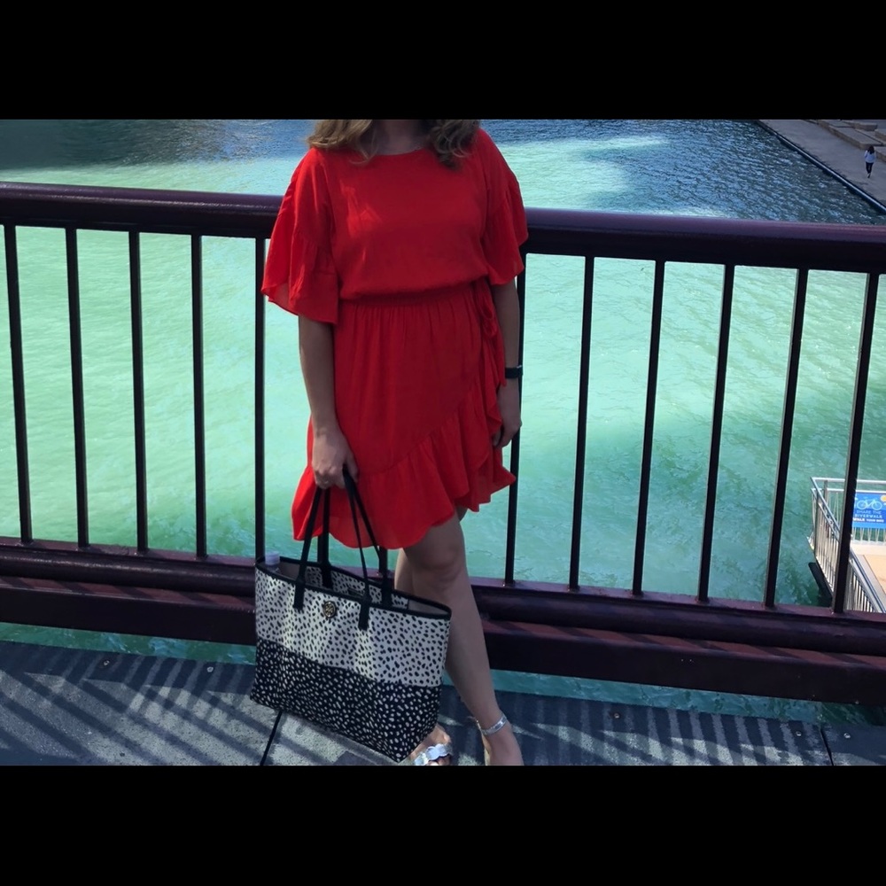 Lovely red dress